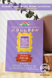 FRIENDS TV Show Party Invitation
