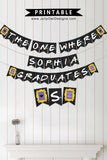 Friends TV Show Graduation Party Banner
