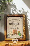 Classic Story Book Themed Baby Shower Party Sign- Advice and Well Wishes For The Mom-To-Be