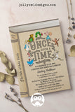 Storybook Themed Baby Shower Invitation - Once Upon A Time