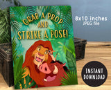 The Lion King Party Sign - Photobooth Sign