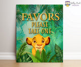 The Lion King Party Signs - Party Favors