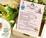 Story Book Themed Baby Shower Games - Bundle Set