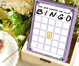 Friends TV Show Bridal Shower - BINGO game
