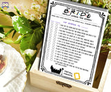 Friends TV Show Bridal Shower - Bride Knows Groom game