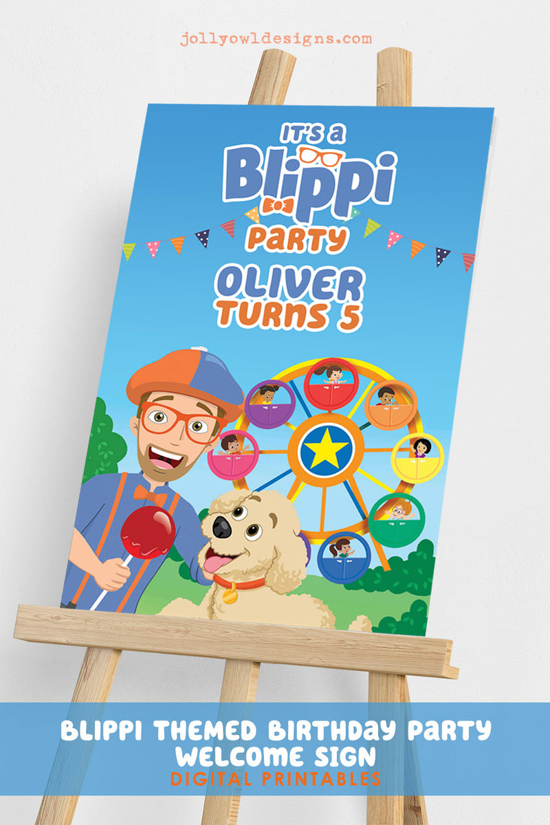 Daisy Celebrates: Blippie Birthday Party Printable Files