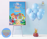 BLIPPI Themed Birthday Party - Digital Printable Welcome Sign