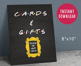 FRIENDS TV Party Signs Bundle Set for Bridal Shower