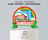 Cocomelon Birthday Party Decoration Package - Personalized Digital Kit