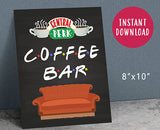 FRIENDS TV Party Signs Bundle Set for Bridal Shower