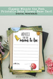 Winnie The Pooh Baby Shower Game Advice for the Mom To Be