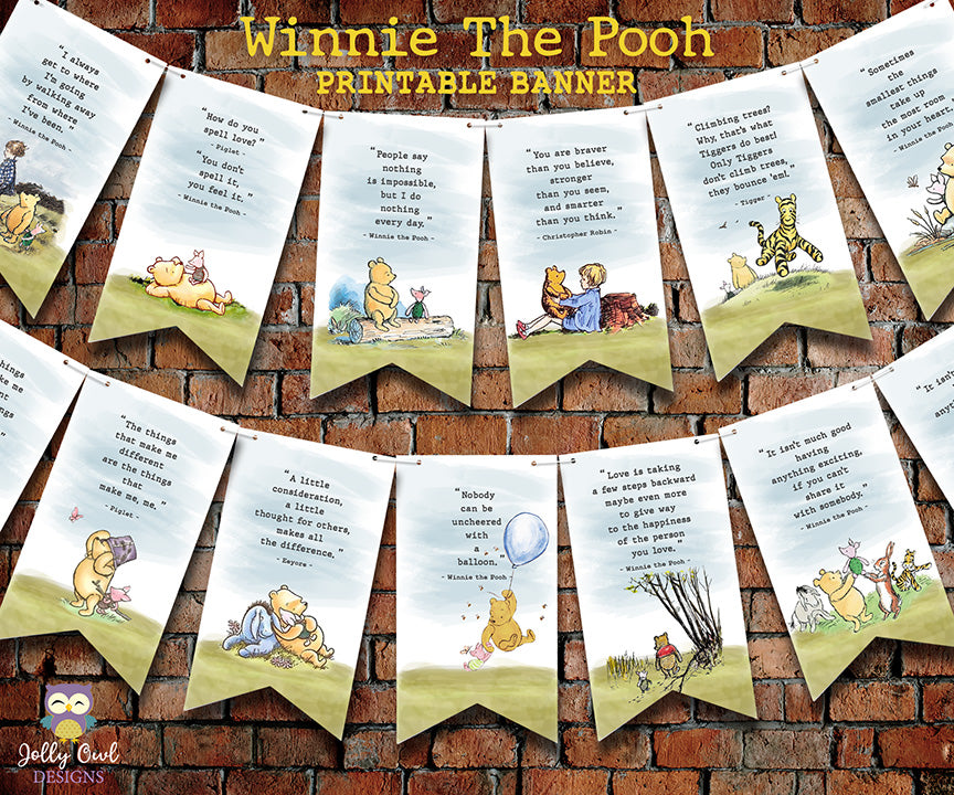 winnie the pooh birthday cards printable free
