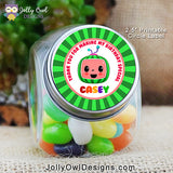 Personalized Cocomelon Birthday Party Decoration Package - Digital Kit