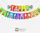 Personalized Cocomelon Birthday Party Decoration Package - Spanish Version