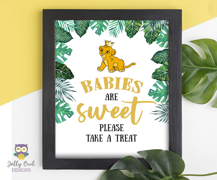 Lion King Jungle Safari Baby Shower or Birthday Party - Printable Swee – Jolly Owl Designs lion-king-jungle-safari-baby-shower-or-birthday-party-printable-swee-jolly-owl-designs