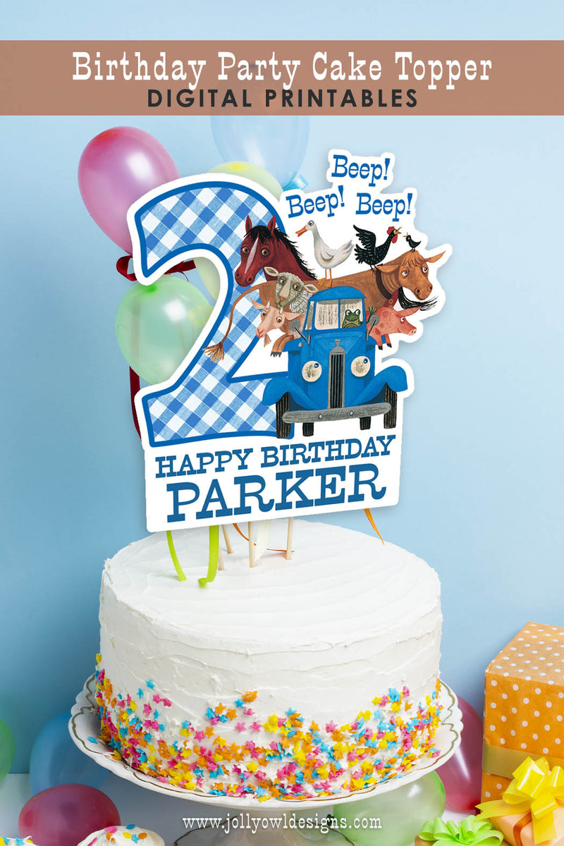 Winnie the Pooh Birthday Cake Topper/cake Smash/photo Prop/birthday Cake 