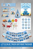 Little Blue Truck Birthday Party Package