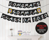 Friends TV Show Banner for Graduation Party - Congrats