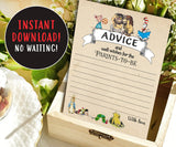 Book Themed Baby Shower Games Bundle Set