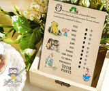 Story Book Themed Baby Shower Games Bundle Set