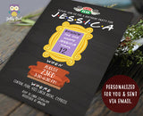 FRIENDS TV Show Party Invitation