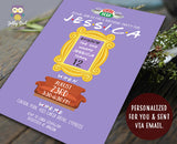 FRIENDS TV Show Party Invitation