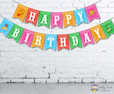 Mexican Fiesta Happy Birthday Printable Banner