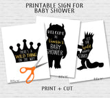 Where The Wild Things Are Baby Shower Centerpiece Personalized