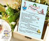 Story Book Themed Baby Shower Games - Bundle Set