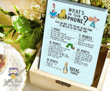 Story Book Themed Baby Shower Games - Bundle Set