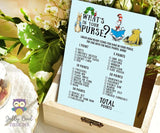 Story Book Themed Baby Shower Games - Bundle Set