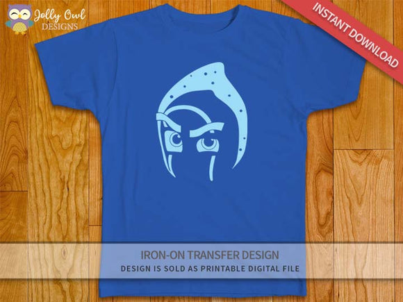PJ MASKS Night Ninja Logo Iron On Transfer Design