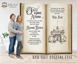 Once Upon A Time Storybook Backdrop