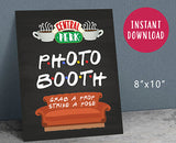 FRIENDS TV Party Signs Bundle Set for Bridal Shower