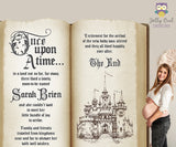 Once Upon A Time Storybook Backdrop - Baby Shower