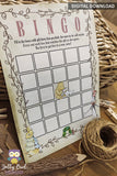 Storybook Book Themed Baby Shower - BINGO Game Printable