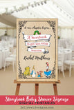 Storybook Baby Shower Welcome Sign