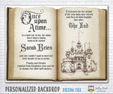 Once Upon A Time Storybook Backdrop