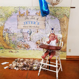 The Tale of Peter Rabbit Party Backdrop