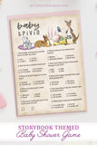 Storybook Book Themed Baby Shower - Baby Trivia Game