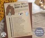 Storybook Baby Shower Games Bundle-Book Themed Printable Games