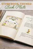 Storybook Themed Baby Shower Bookplate