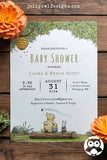 Winnie The Pooh Baby Shower Invitation