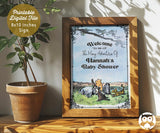Classic Winnie The Pooh Baby Shower Party - Printable Welcome Sign