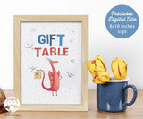 Dragons Love Tacos Party Signs Bundle | Printable Birthday Party Decorations - Jolly Owl Designs