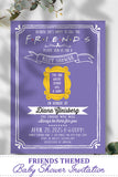 FRIENDS TV Baby Shower Invitation