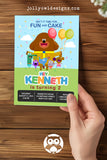 Hey Duggee Birthday Party Invitation