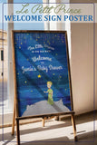 The Little Prince Baby Shower Welcome Sign