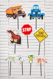 Little Blue Truck Birthday Party Centerpiece