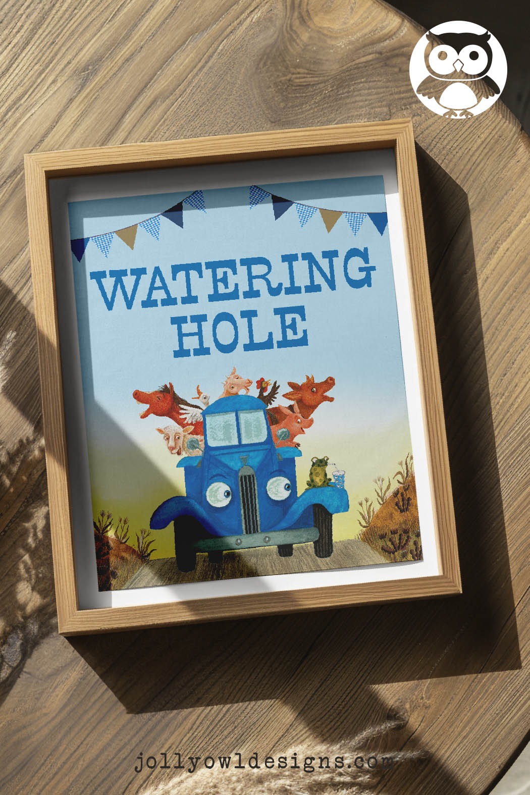 Little Blue Truck Birthday Party Signs - Watering Hole - Drink Station – Jolly Owl Designs little-blue-truck-birthday-party-signs-watering-hole-drink-station-jolly-owl-designs